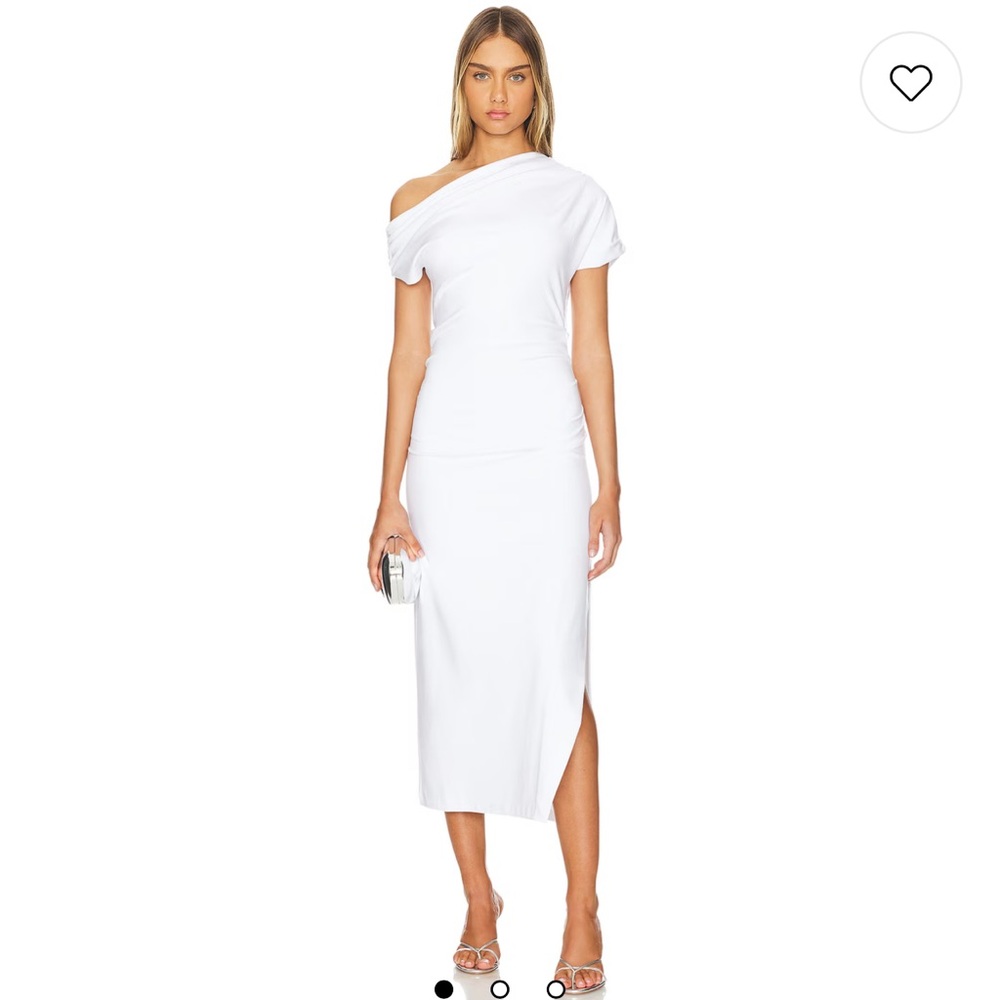 Amanda Uprichard White Columbia Dress